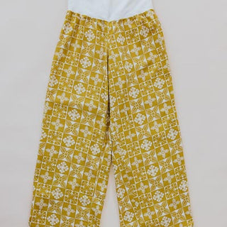 Pau Hana Pants - Quilted Ulu - Marigold