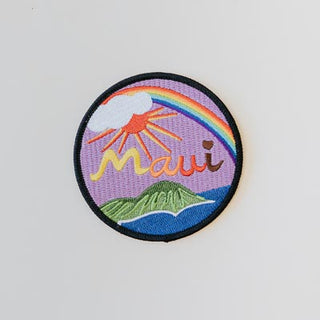 Embroidered Patch - Maui Circle