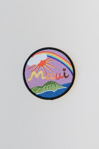 Embroidered Patch - Maui Circle