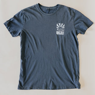 Men’s Whale Dance Tee - Distressed Navy