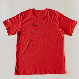 Men’s Whale Dance Tee - Red