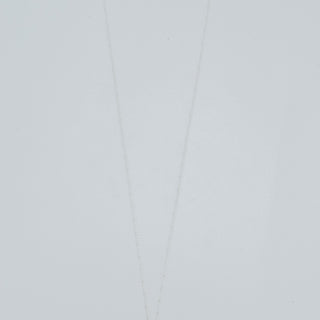 Single Shell Necklace | Miter Shell + Aquamarine