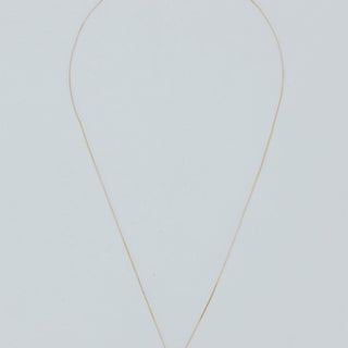 Monstera Leaf Necklace -14k