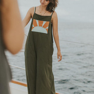 Hawaii Handmade cotton overalls