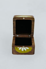 wings hawaii handpainted wooden ring box  thumbnail