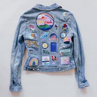 Patched Up Denim Jacket
