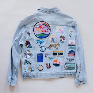 Patched Up Denim Jacket