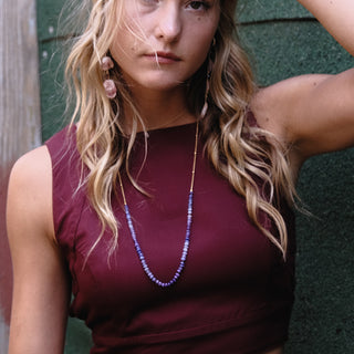 Pinafore Crop Top - Burgundy