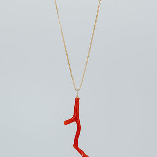 Pink Coral Necklace
