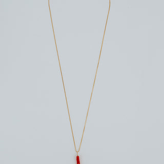 Pink Coral Necklace