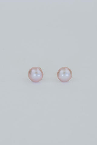 Studs - Pink Freshwater Pearl