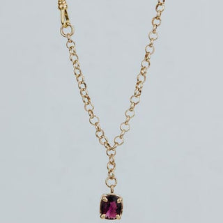 Tourmaline FOB Necklace