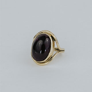 Evil Eye Ring - Pink Tourmaline 14K