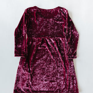 Velvet Baby Doll Dress