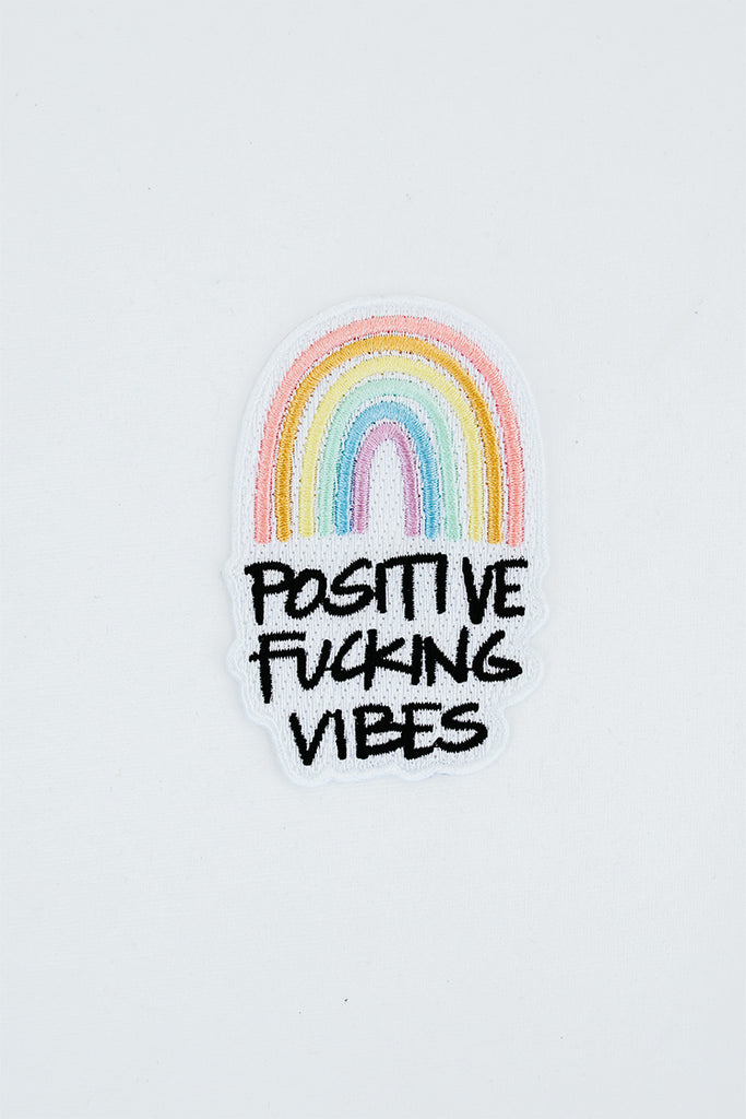 Embroidered Patch - Pastel Posi Vibes