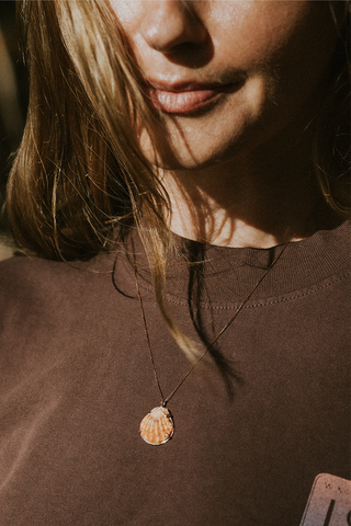 Sunrise Shell Necklace