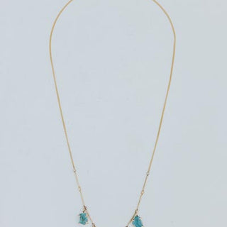 Blue Apatite Necklace