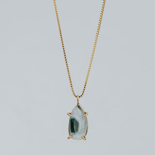 Gemstone Necklace - Aquamarine