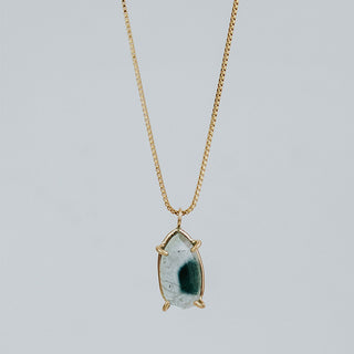 Gemstone Necklace - Aquamarine