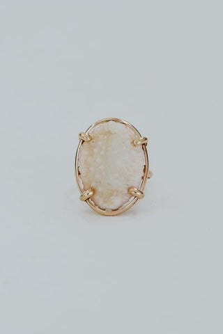 Prong Set Cowrie Ring