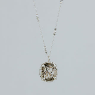 Crystal Ball Necklace - Dendritic Agate