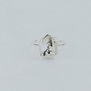 Crystal Ball Ring - Dendritic Agate