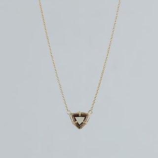 Diamond Trillion Necklace 1