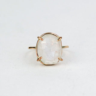 Prong Set Gemstone Ring - Moonstone