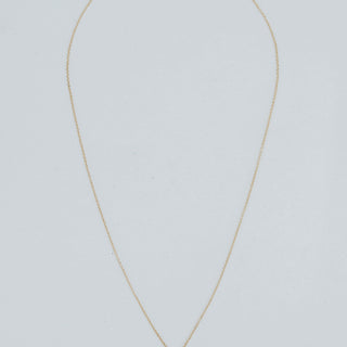 Prong Set Gemstone Necklace - Garnet Rhodolite 14k
