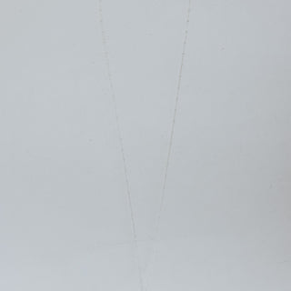 XL Prong Set Herkimer Necklace - Sterling Silver