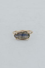 Prong Set Labradorite Ring thumbnail