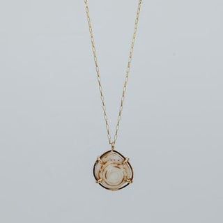 Prong Set Puka Necklace