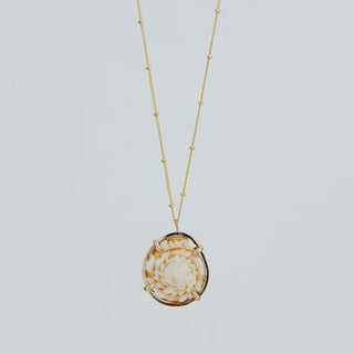 Prong Set Puka Necklace