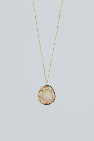 Prong Set Puka Necklace