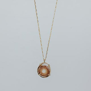 Prong Set Puka Shell Necklace