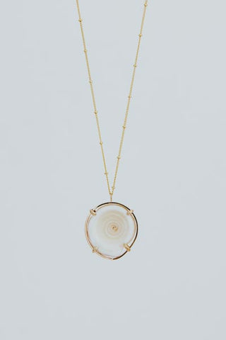 Prong Set Puka Necklace - Large
