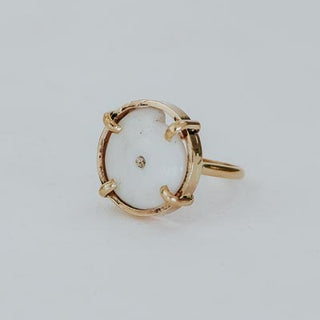 Prong Set Puka Ring
