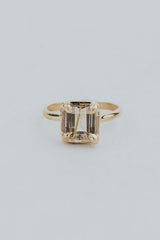 wings hawaii prong set rutilated quartz ring in 14k gold fill  thumbnail