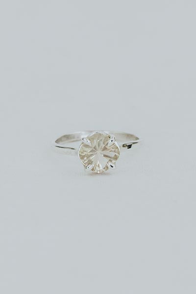 Prong Set Sunstone Ring | SS