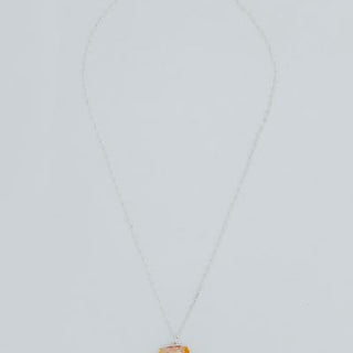 Sunrise Shell Necklace - 16" Chain