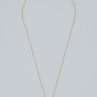 Diamond Shield Necklace - 14k