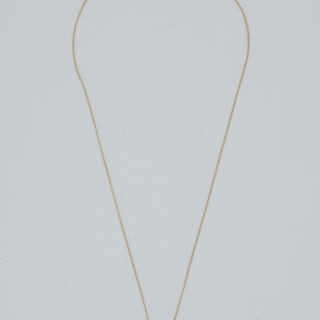 Diamond Shield Necklace - 14k