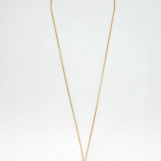 Teardrop Crystal Ball Necklace - Iris Quartz 14k