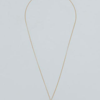 Rose Cut Gemstone Necklace - Tourmaline 14k
