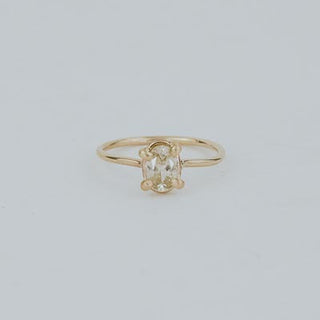 Prong Set Zircon Ring - Yellow Zircon