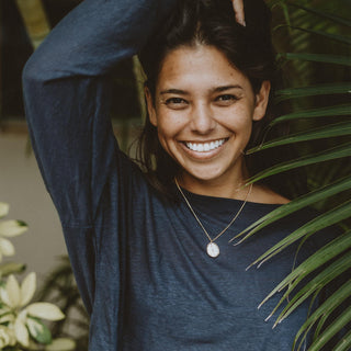 Slinky Long Sleeve Tee - Navy