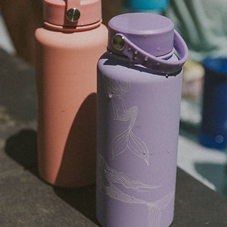 Mermaid Party Water Bottle - Lavender