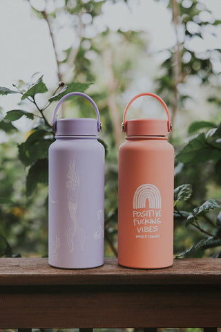 Mermaid Party Water Bottle - Lavender