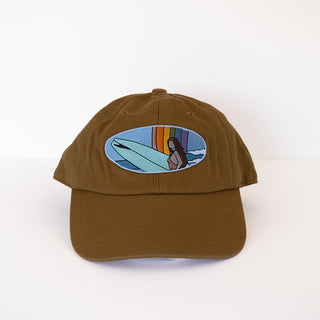 Dad Hat - Classic Rainbow Surfer