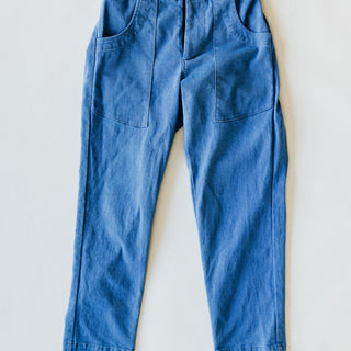 Retro Pocket Pants - Denim Twill